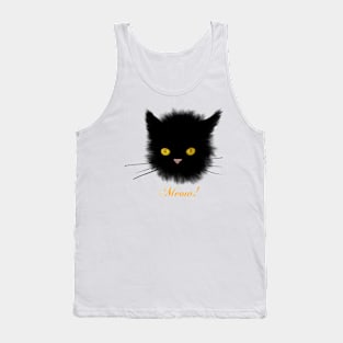 Black Cat - Halloween Tank Top